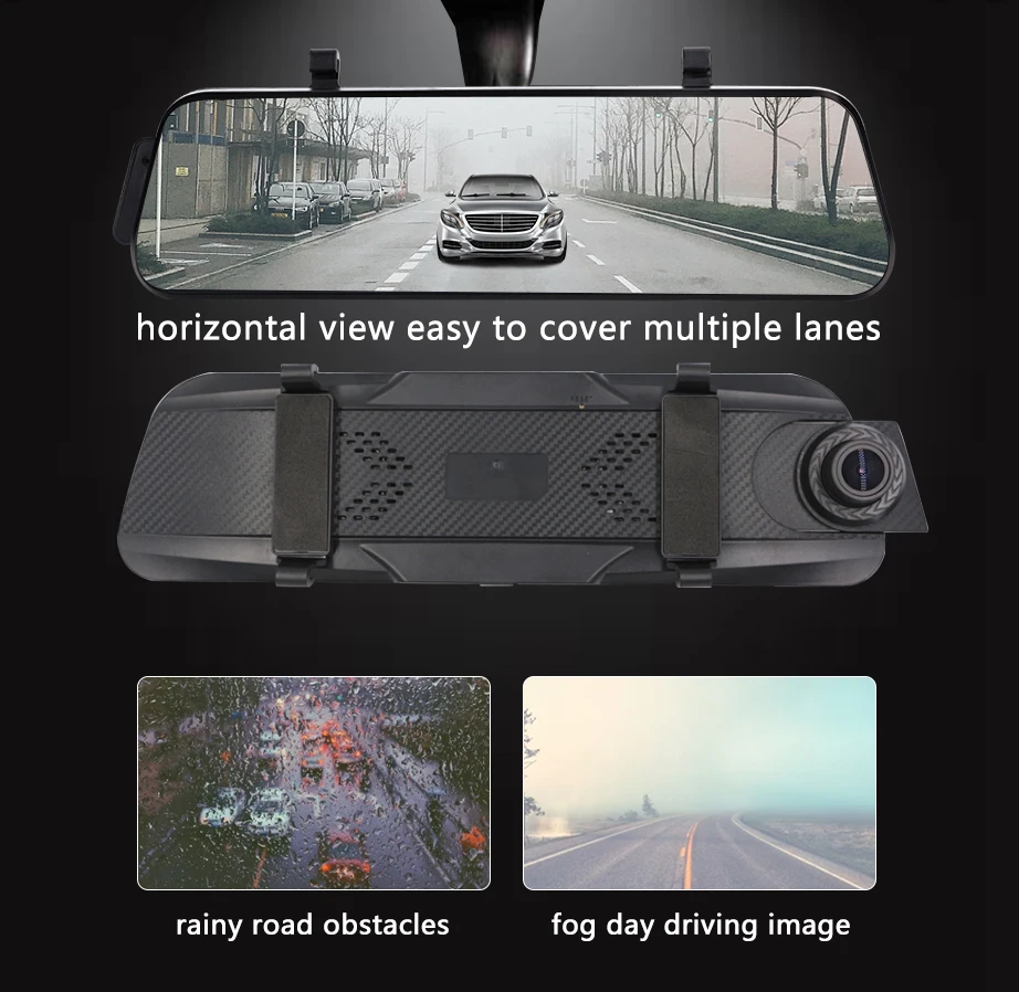 car 4k wifi dual oem nextbase full hd front and rear car recorder mirror camera gps dash cam