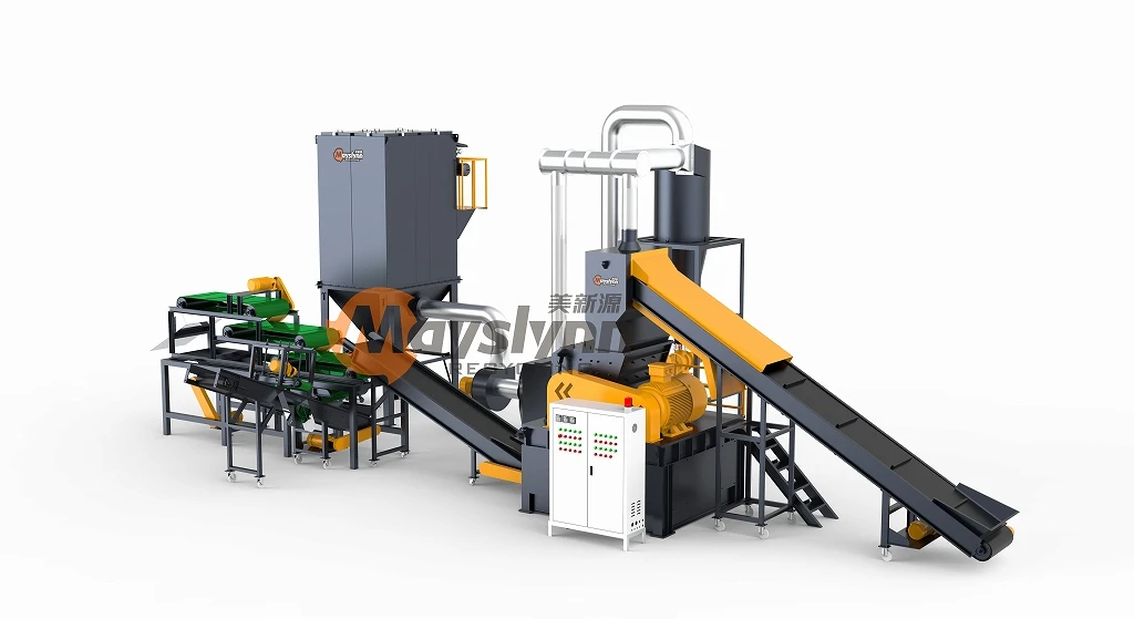 Mayslynn Waste Management Machine Motor Shredding Equipment CPS Scrap Metal Crushing and Recycling  Production Line