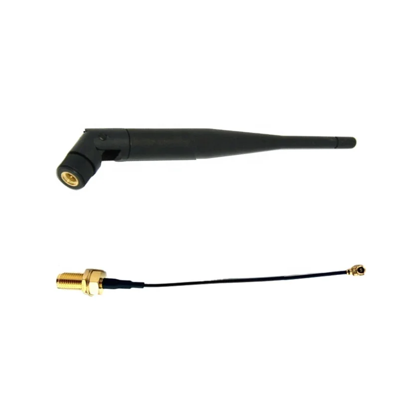  Удлинительный шнур UFL к разъему антенны SMA whip ОТРЕЗОК кабеля female IPX 1 13 20 см 2 4G 5 дБ Wi-Fi