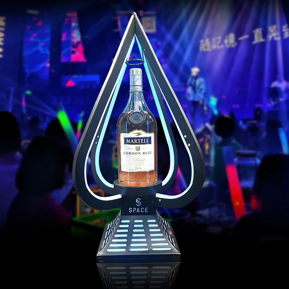 Most chandon Vip wine bottle presenter nightclub wine bottle rack display stand