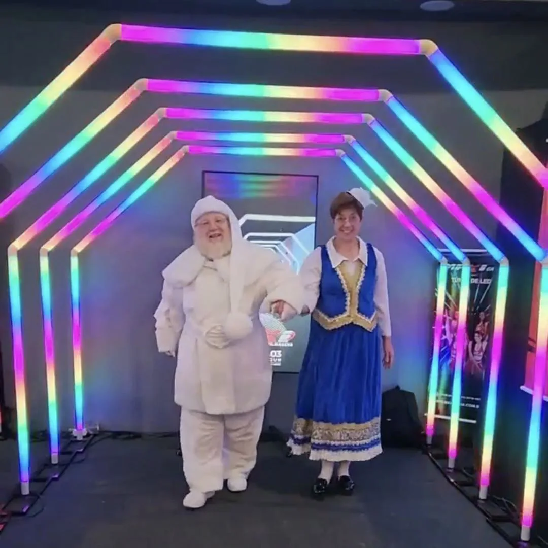 3D DVI DMX Pixel Stage Tube LED Standing Light for Professional DJ Audio Lighting