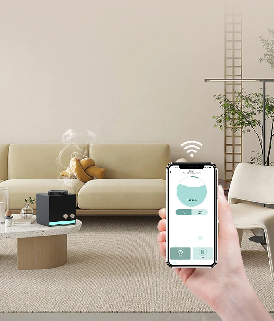 Bluetooth Luxury Room Portable Home Electric Fragrance aroma machine