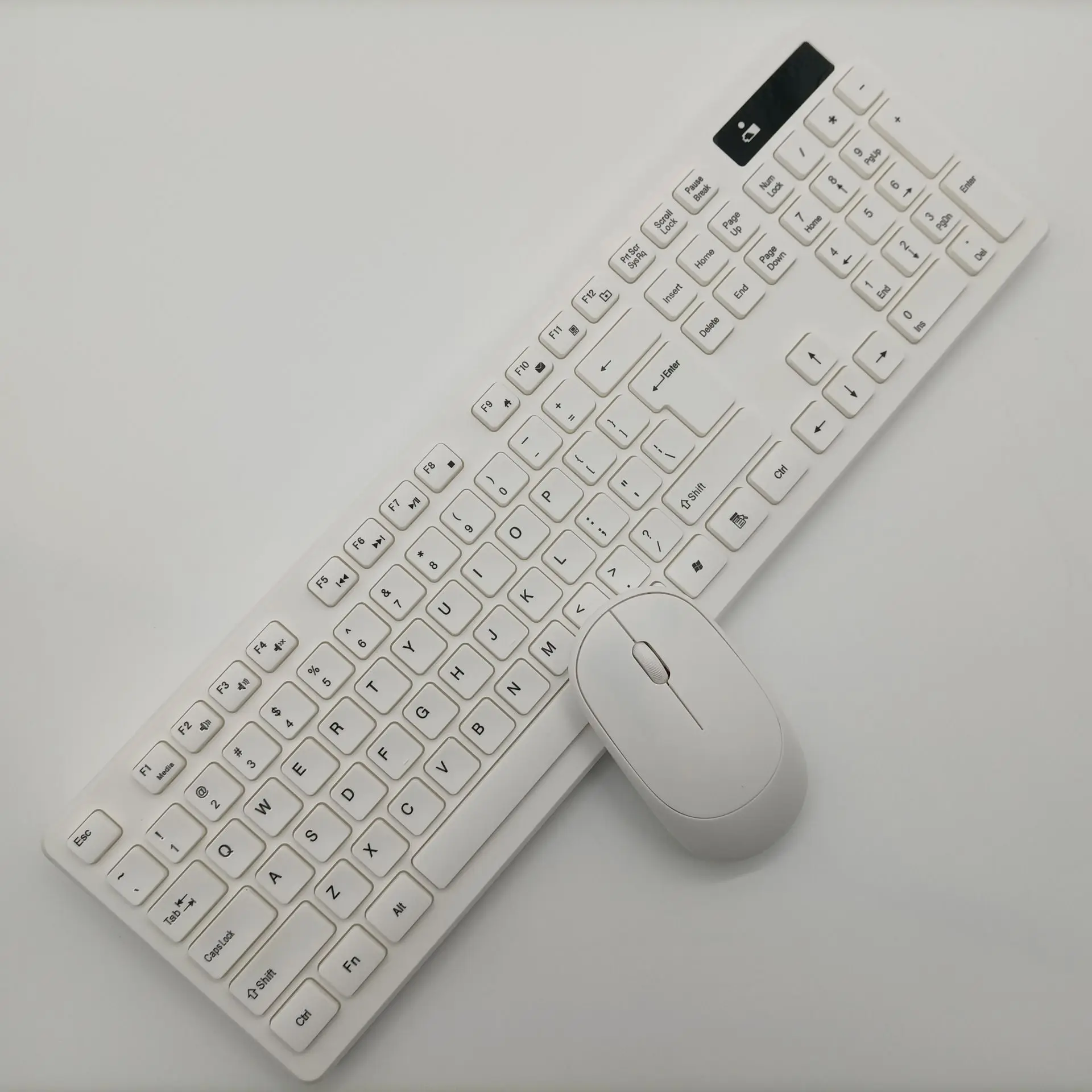 Wireless Keyboard Mouse Cover Russian Hebrew Traditional Portuguese Arabic Customizable