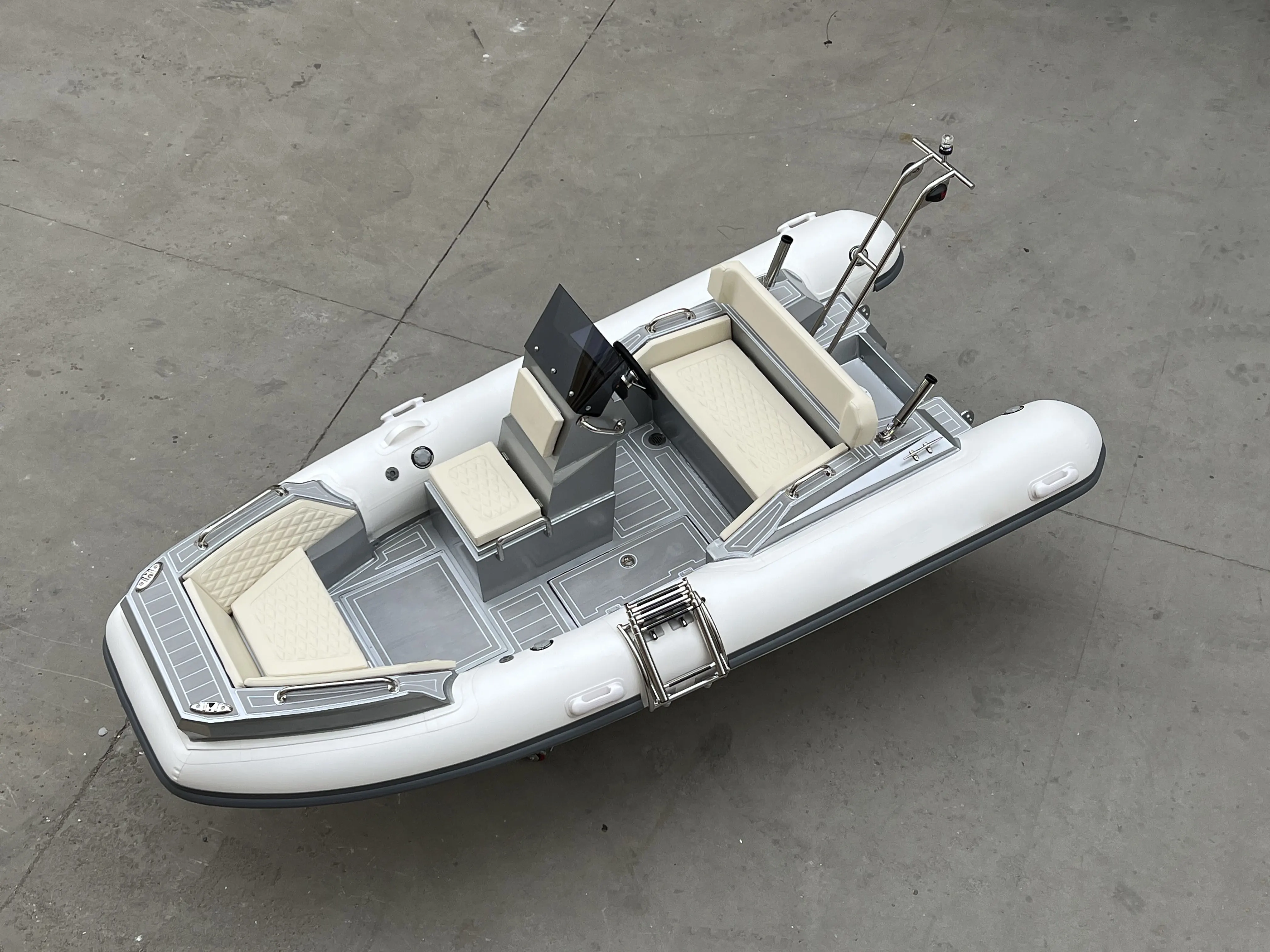 China Hypalon RC boat ship Inflatable sailing boat sail