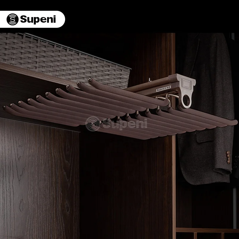 Supeni, Китай, недорогая вешалка для брюк, выдвижная металлическая вешалка для гардероба