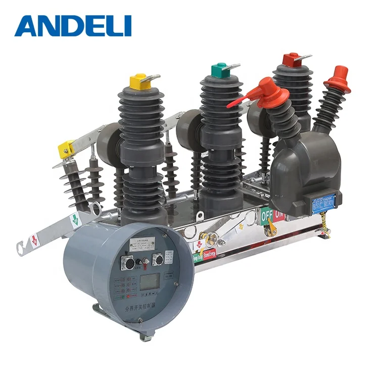 Высоковольтный размыкатель ZW32 с дистанционным управлением, наружный вакуумный выключатель 12 кВ 24 кВ 630A