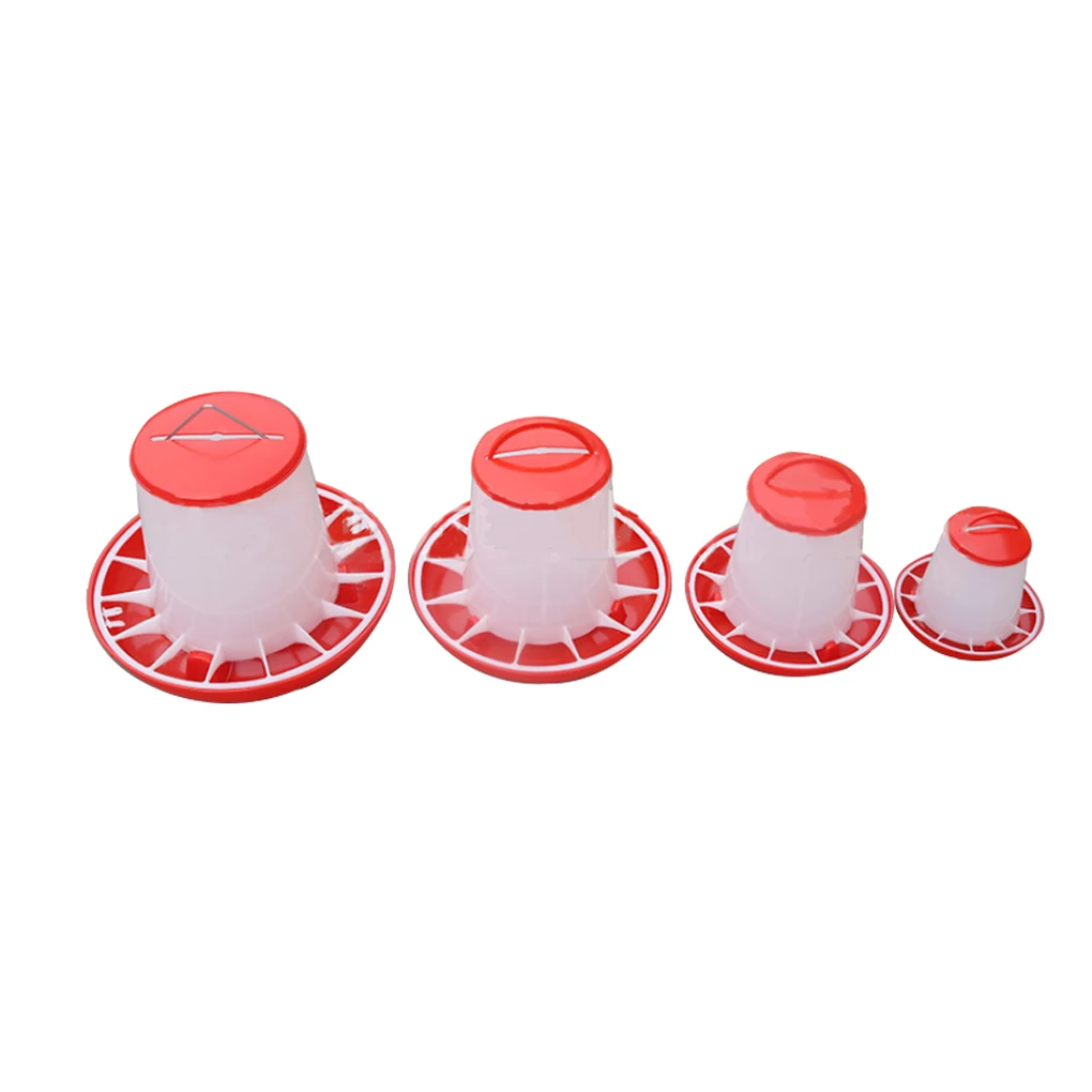 good quality1kg 2KG 3kg 6kg 8kg plastic animal poultry rabbit feeders and drinkers for sale chicken feeder poultry farming