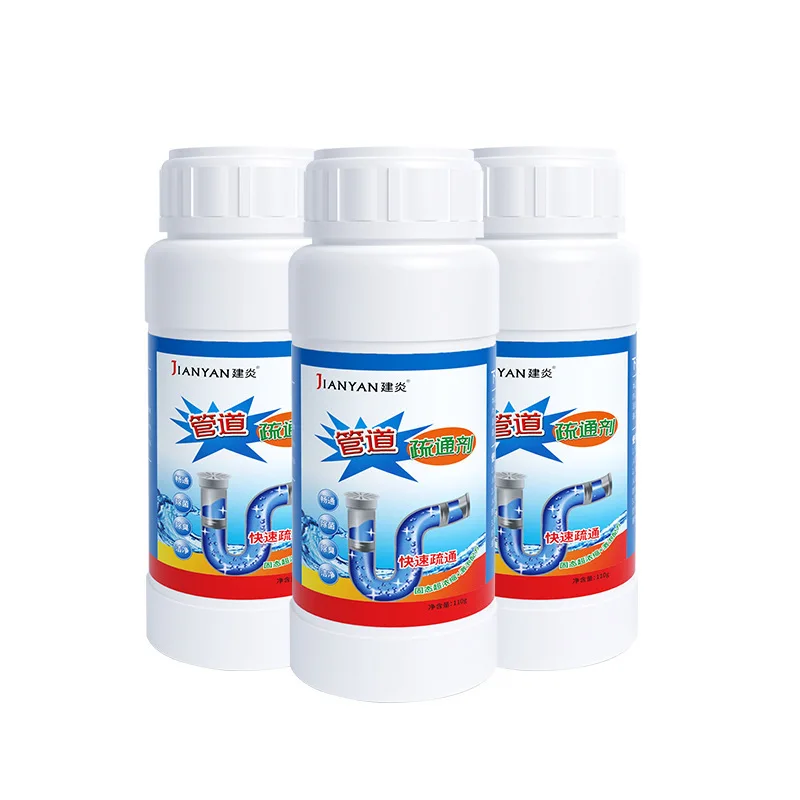 2024 Bathroom Kitchen Toilet Gel Dredge Agent Clean Descaling Remove Odor Stain Toilet Deodorizer Sewer Dredge Toilet Powder