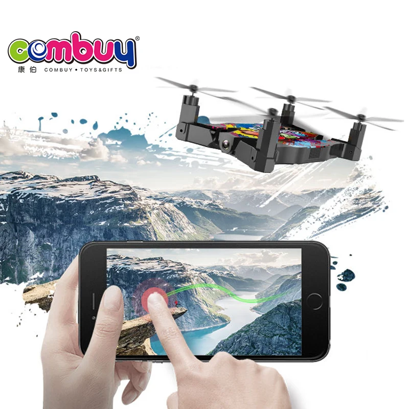 One button deformation graffiti app control drone toys wifi camera remote control aircraft