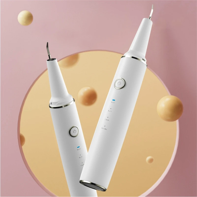 2022 New Design Ultrasonic Tooth Whitening kits Tooth Cleaner Tartar Calculus Remove Dental Scaler Teeth Cleaner