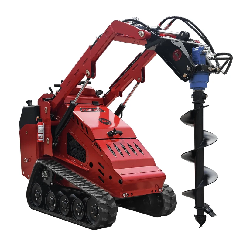 China factory direct supply mini skid steer loaders for departs