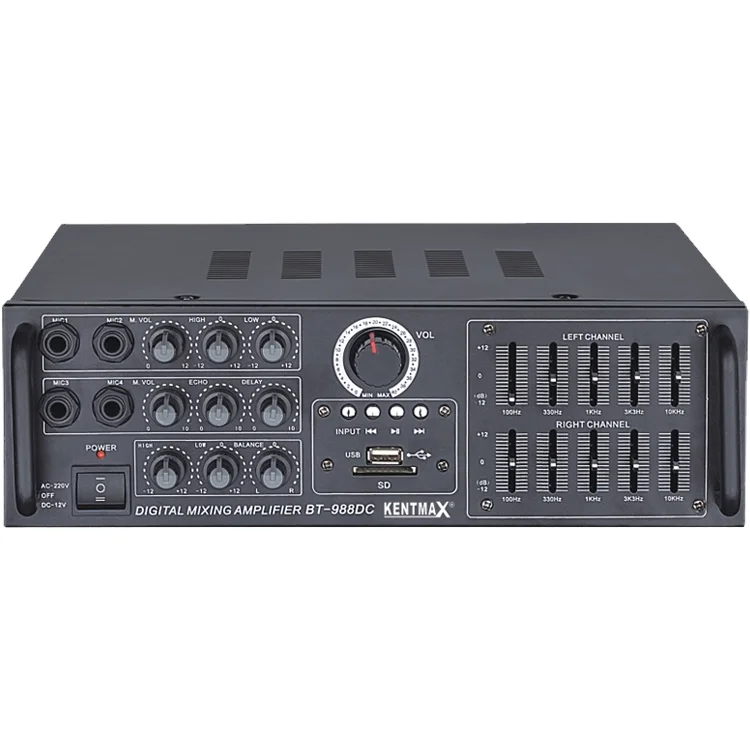 Best Selling 20 Watts 2 Channel Stereo Equalizer Hifi Mini Amplifier For Home