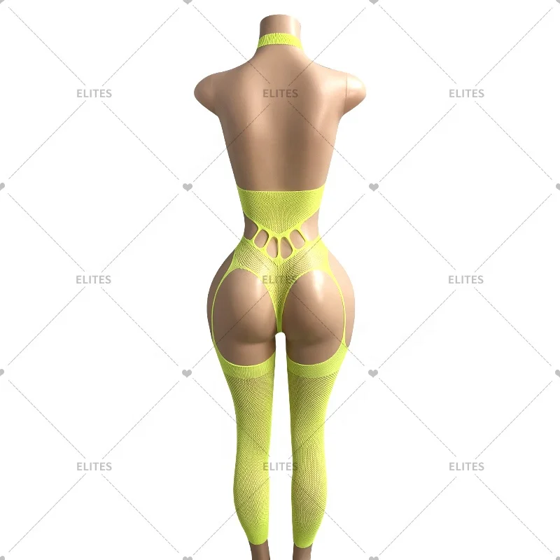 ELITES Manufacturer Low Price With High Quality Popular Mesh Fishnet Wholesale Exotic Dance Outfits