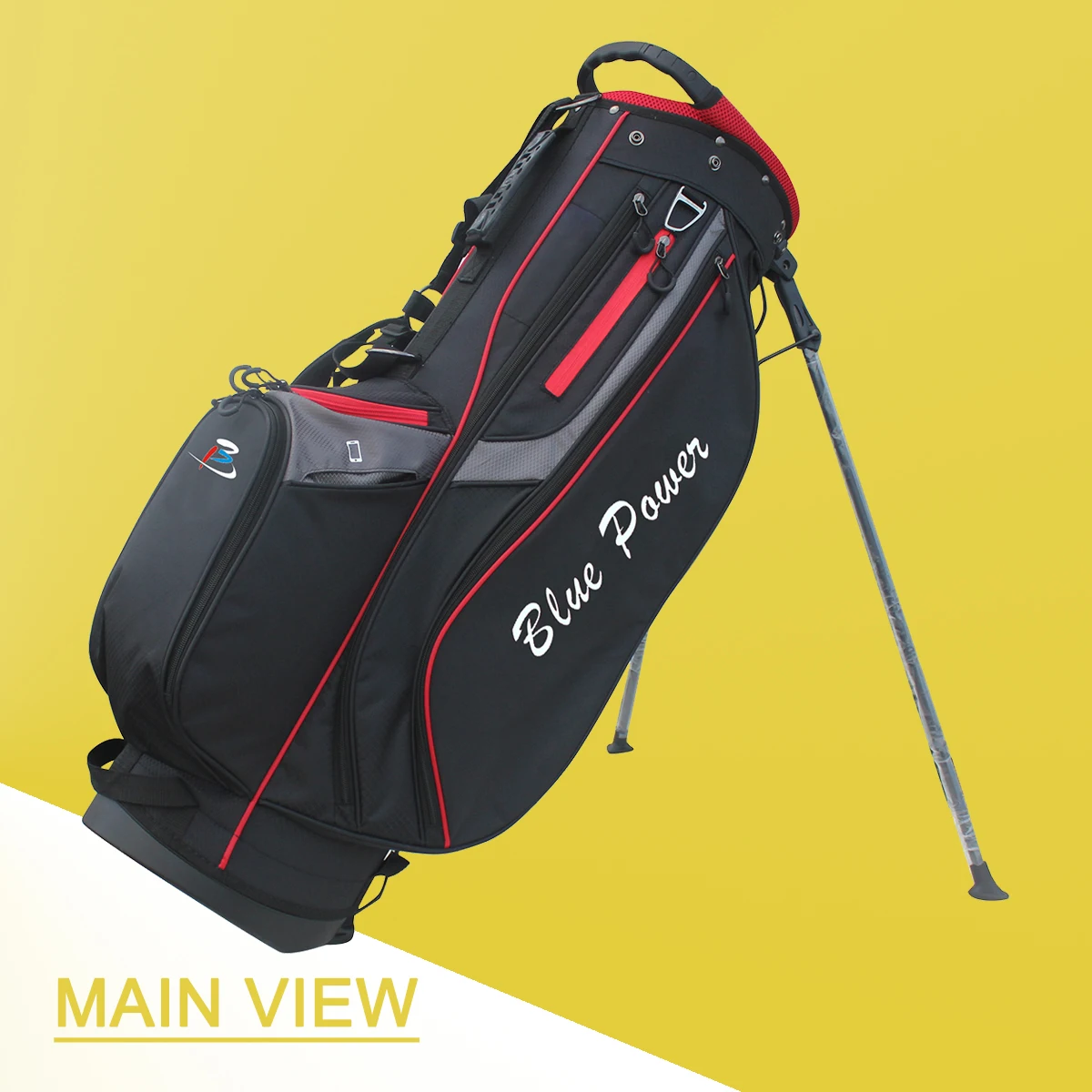 2022 профессиональная высококачественная популярная Индивидуальная сумка для гольфа с подставкой из полиэстера