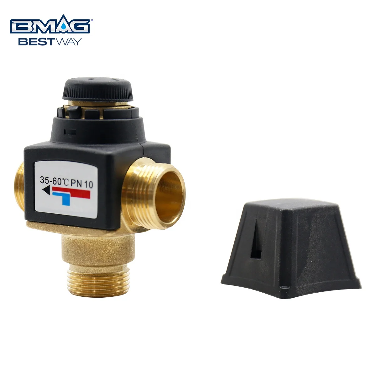 BMAG Floor Heating System Thermostatic 3 Way Water Temperature Control Valve
