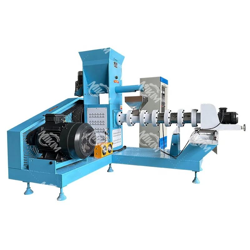 Food Extruder Machine Animal Pet Pellet Fish Meal Poultry Feed Production Line
