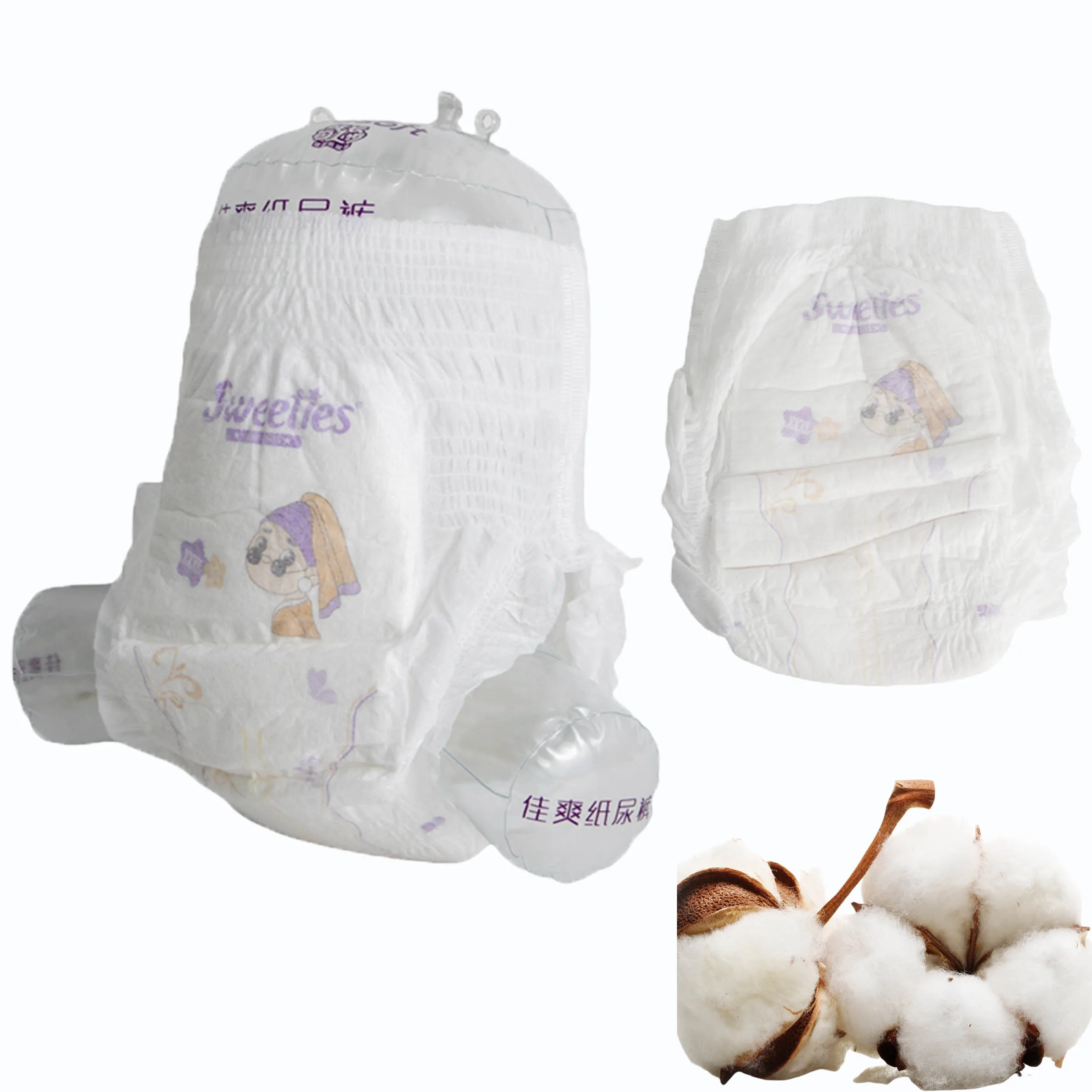 Wholesale Price Premium Quality disposable baby diaper pants for baby pant style baby diaper