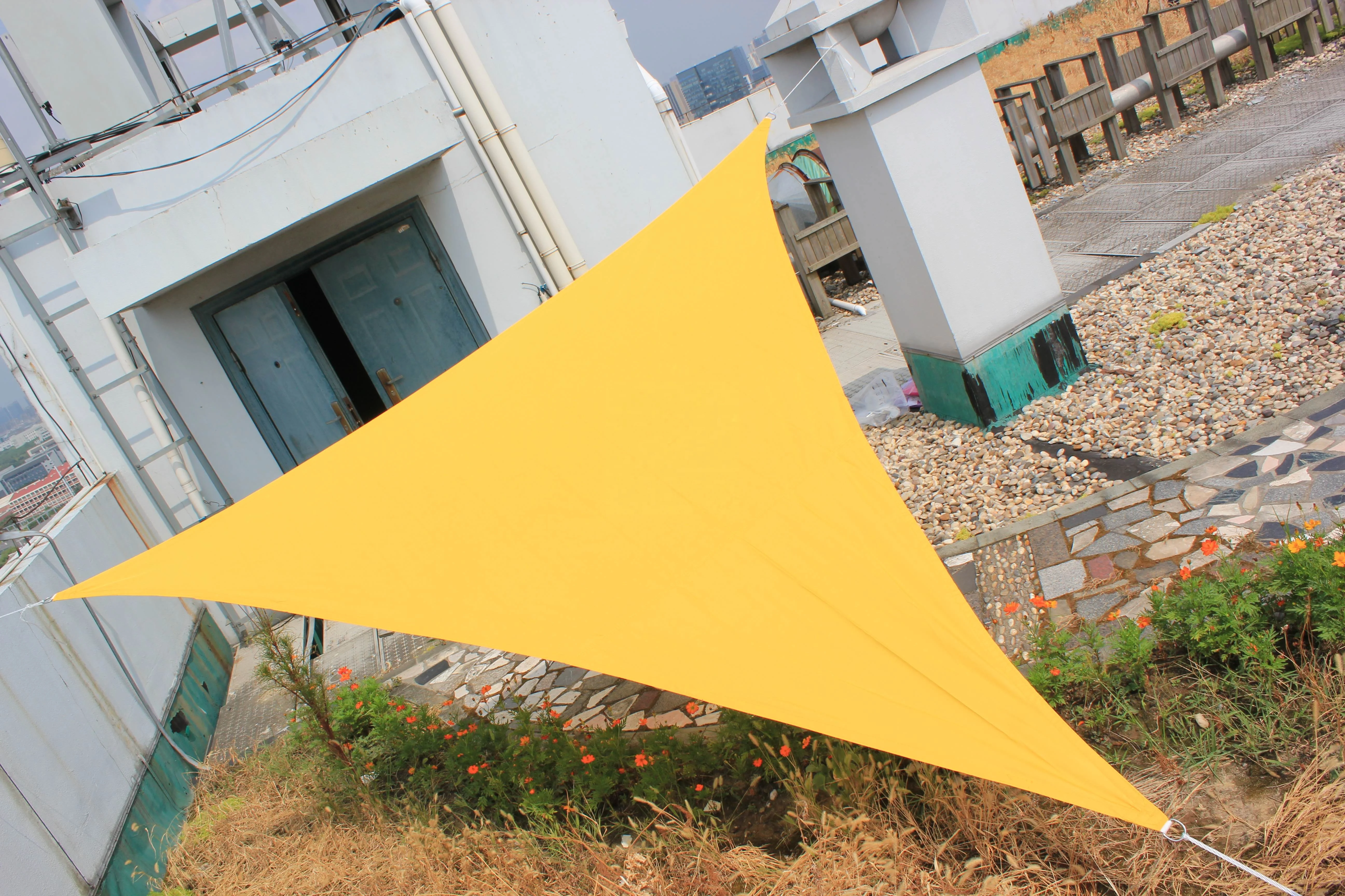 Sun Sail Sun  Shade Protection Triangle Awning Canopy 96.5% UV Block Waterproof for Outdoor Garden Patio Party