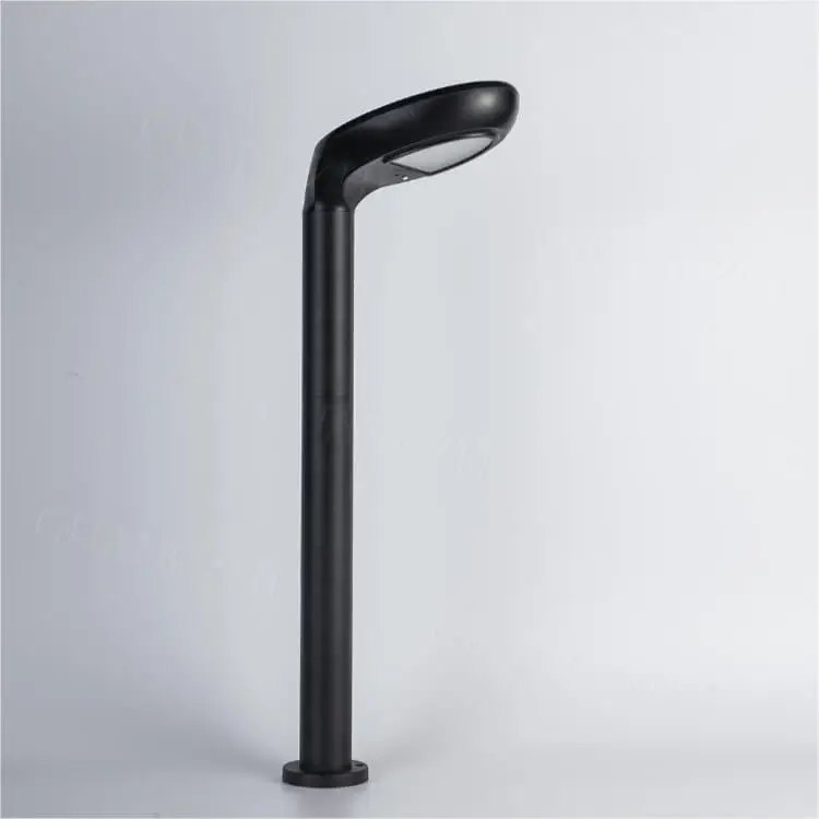 Power Garden LED Bollard Waterproof Pillar Post Solar Lawn Light for Outdoor Exterior Patio Yard Walkway Driveway Fence