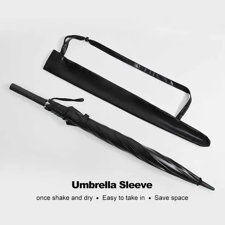 Sunday Smart portable umbrella with fan and water spray straight golf umbrella with USB charge