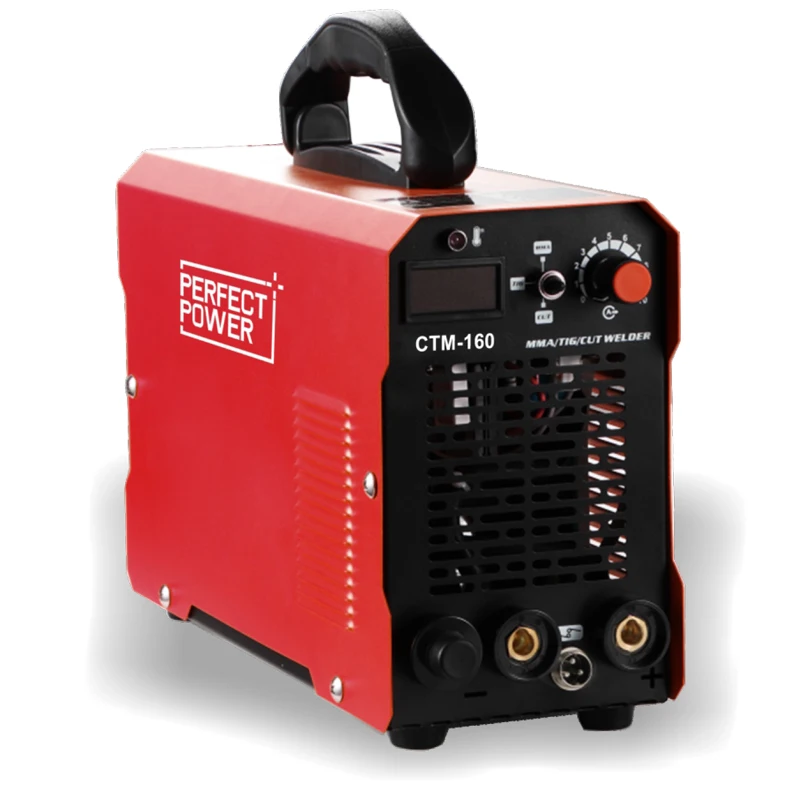 3 in 1 Plasma Cutter CUT/MMA/TIG  Aluminum CTM-160 IGBT Inverter Plasma Cutting Machine Cutter Welder