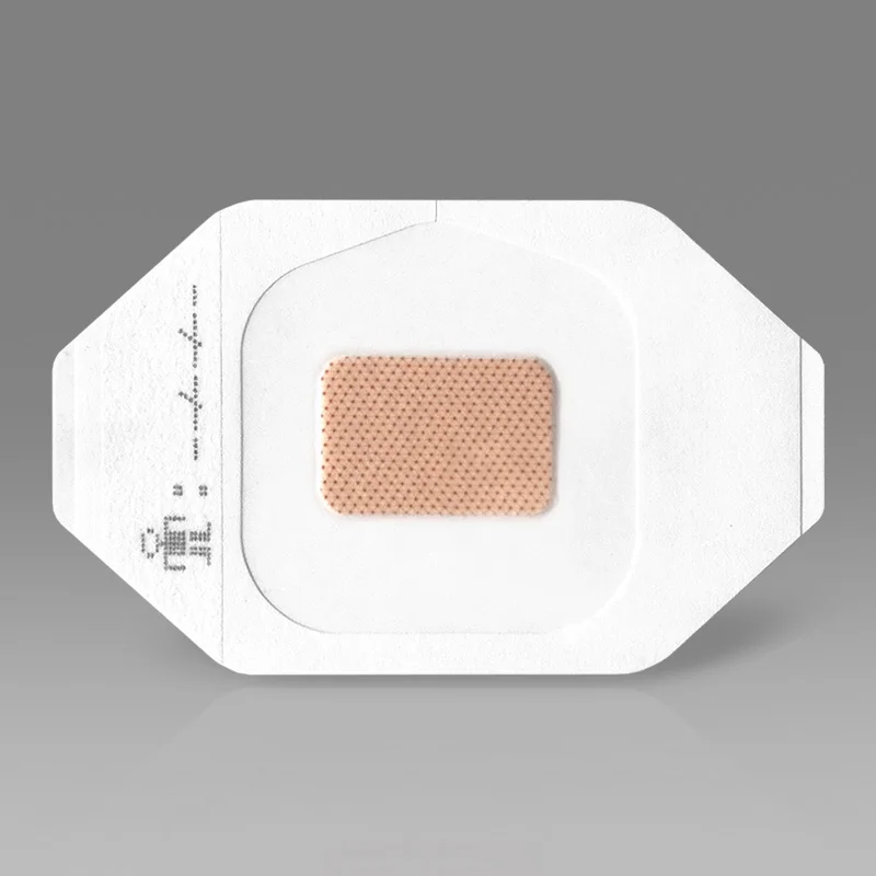 Waterproof polyurethane film wound dressing with cotton pad, skin puncture bandage china