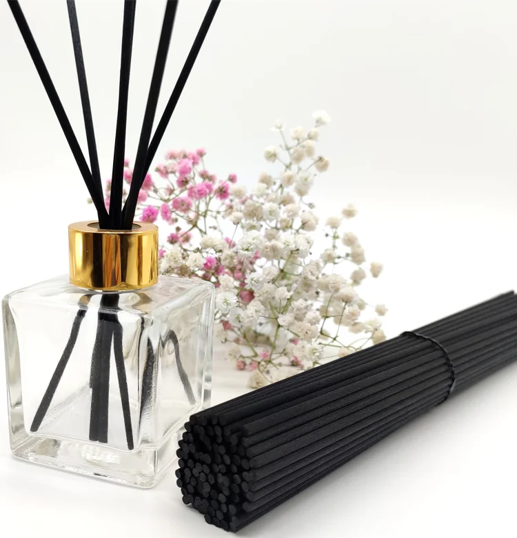 Black Fiber Polyester Rods White Fiber Diffuser Sticks Perfume Aroma Fiber Reed Diffuser Sticks