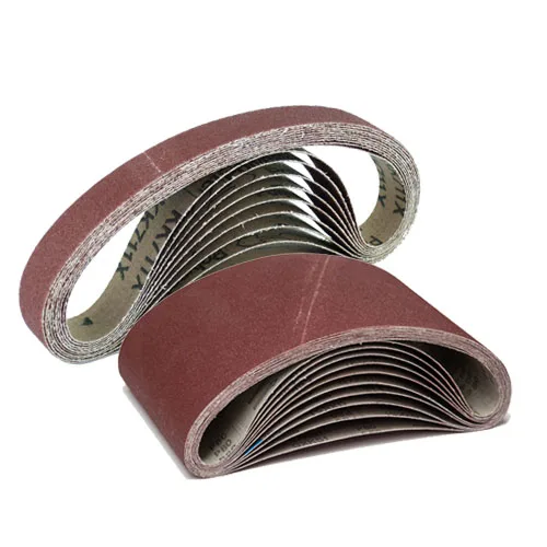 Aluminium Oxide Sanding Belts AO Abrasive Belt with Customized Size for Polishing and Grinding