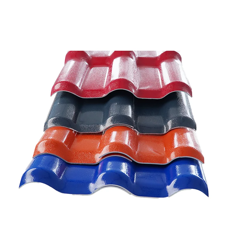 asa pvc roof tiles roofing tile price hot selling with low shade cover popular spanish resin tejas shingle plastic for sheds