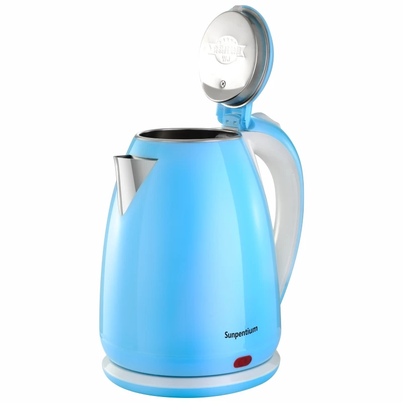 1500w 2L electric water kettle dual wall electric kettle for coffee tea customized kettle