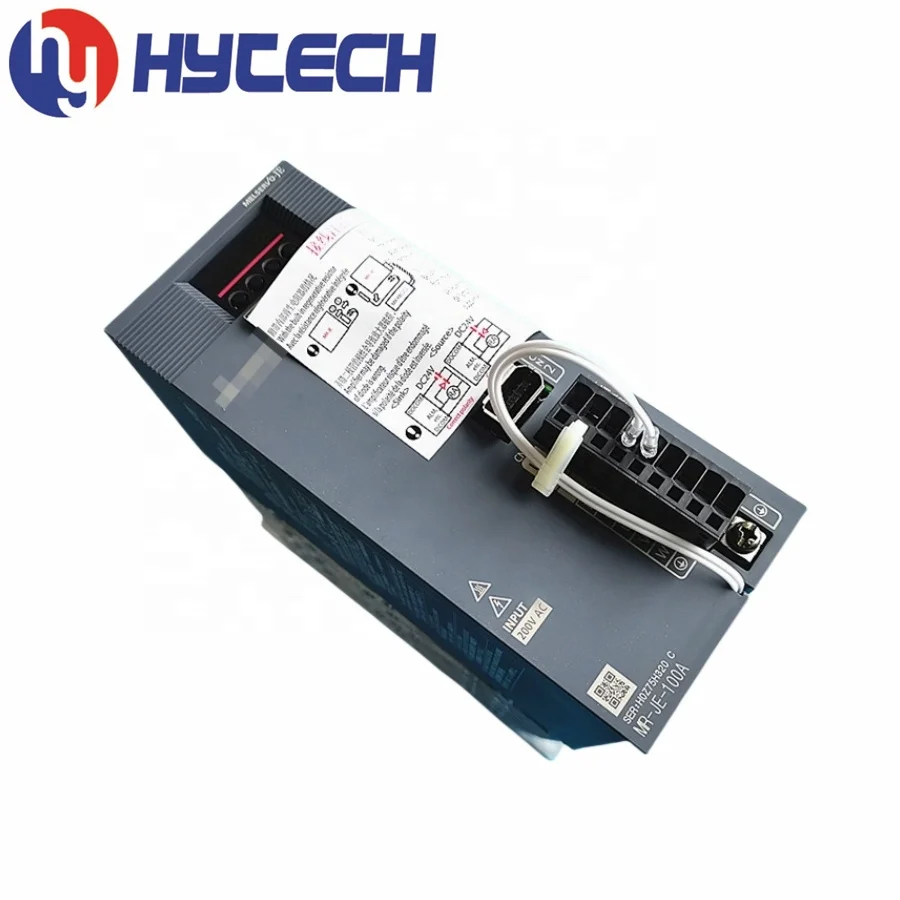 Quality supplier Mitsubishi Electrical MELSERVO MR JE Series 1 kW AC Servo Motor Drive Amplifier MR-JE-100A MR-JE-100B