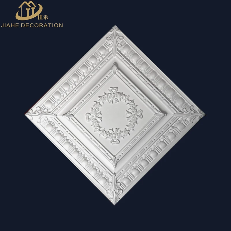 
drop design 3D solid suspended polyurethane foam artistic ceiling style PU ceiling tiles for decor fittings 