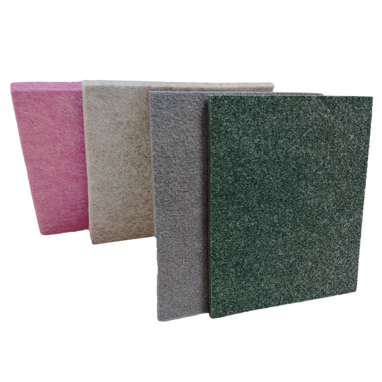 acoustic polyester panels to make a beautiful sound absorb wall