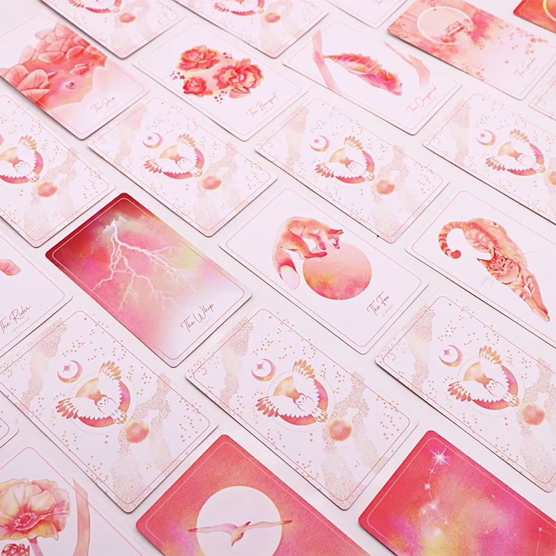 WJPC-Print Customized Tarot Cards Tarot En Espanol Original Tarot Cards Deck