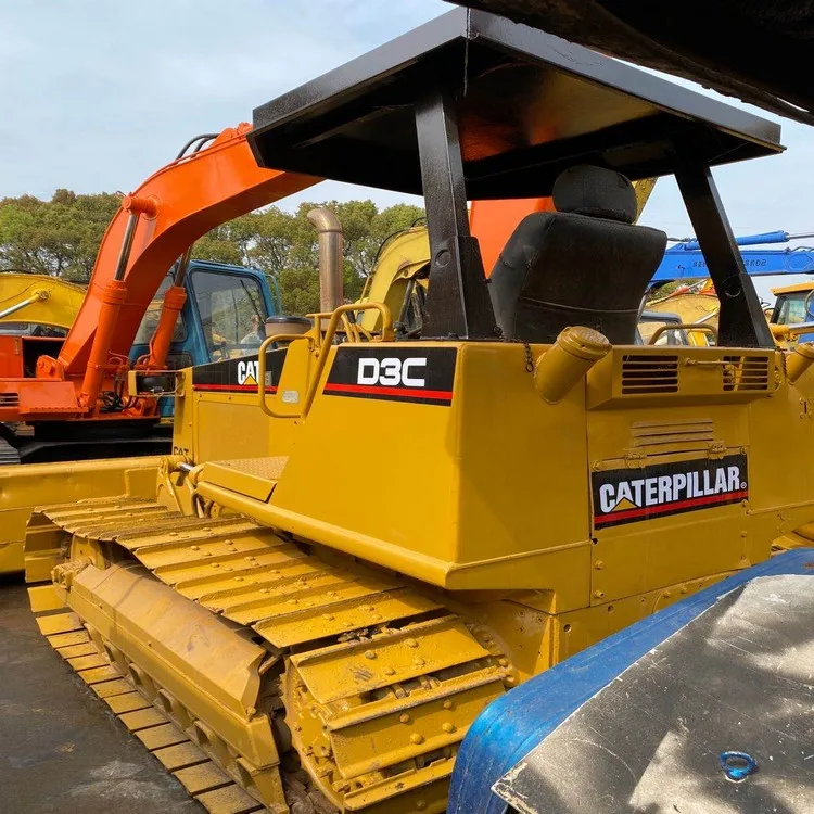 Made in Japan Used Cat D3C D4C D5G LGP Track Bulldozer, Second Hand Cat D3C D4H Small Dozer