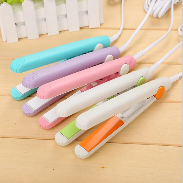 simple and cute student Comb curling artifact straight plate clamp lazy