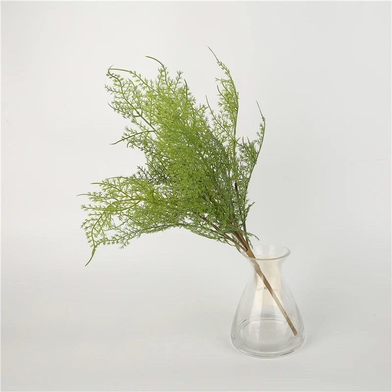 Garden Decoration Artificial Ferns Artificial Bushes Greenery Grass Plant Branches for Home Decoration Plastic Modern 1 Carton