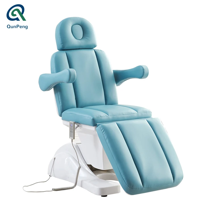 Moderate price adjustable electric facial beauty bed massage bed salon furniture