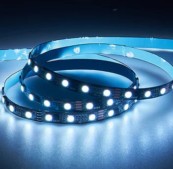 Оптовая продажа 5 В/12 В/24 В светодиодная красочная Светодиодная лента для бега с уличной водонепроницаемой полосой KTV