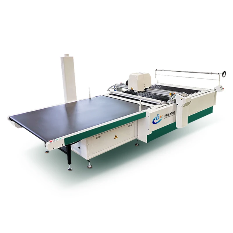 High Quality Automatic Feeding System Multilayer Fabric Cutting Machine 1725 Oscillating Knife Cutting Machine For Fabric Cuttin
