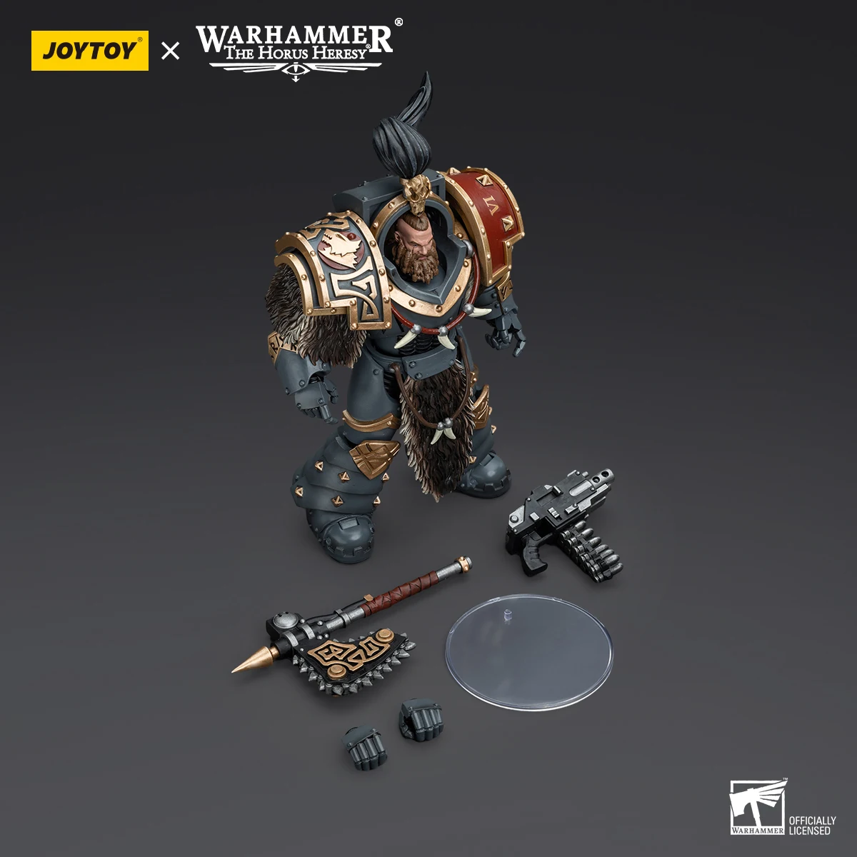 Фигурка JOYTOY 1/18 для Warhammer 40K Космические Волки Varagyr Wolf Guard Squad Terminator 4 JT5857