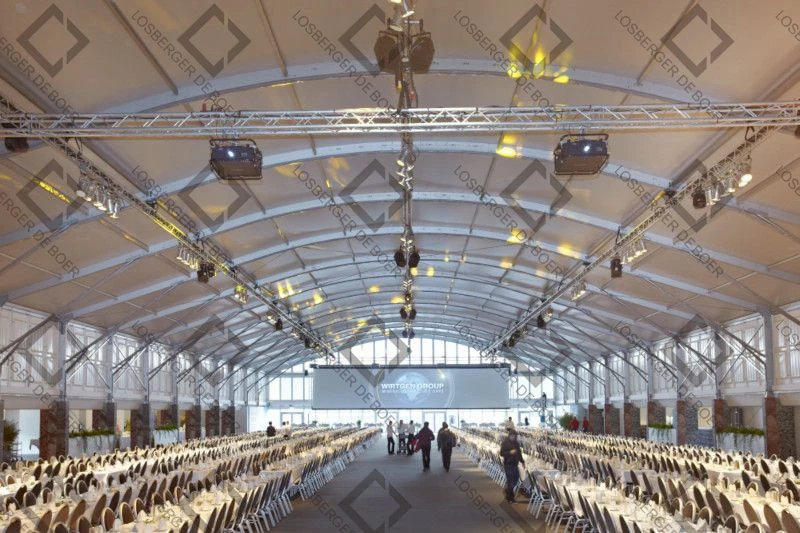 Двухслойная палатка для мероприятий на открытом воздухе 3x15 м 16x30 21x60