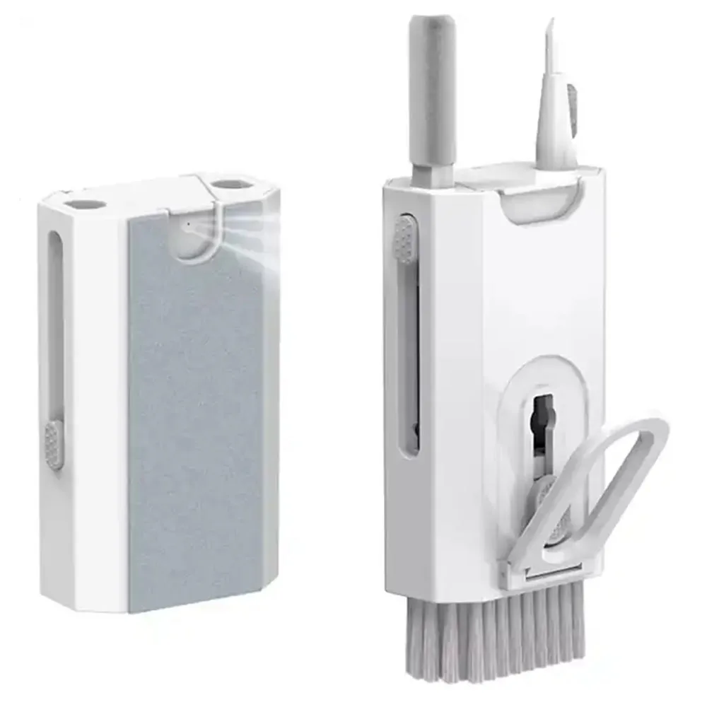 New 8 In 1 Earphone Cleaner Brush Kit Camera Phone Tablet Laptop TV Screen Multifunctional Tools Headset Cleaning Pen Brush Kit