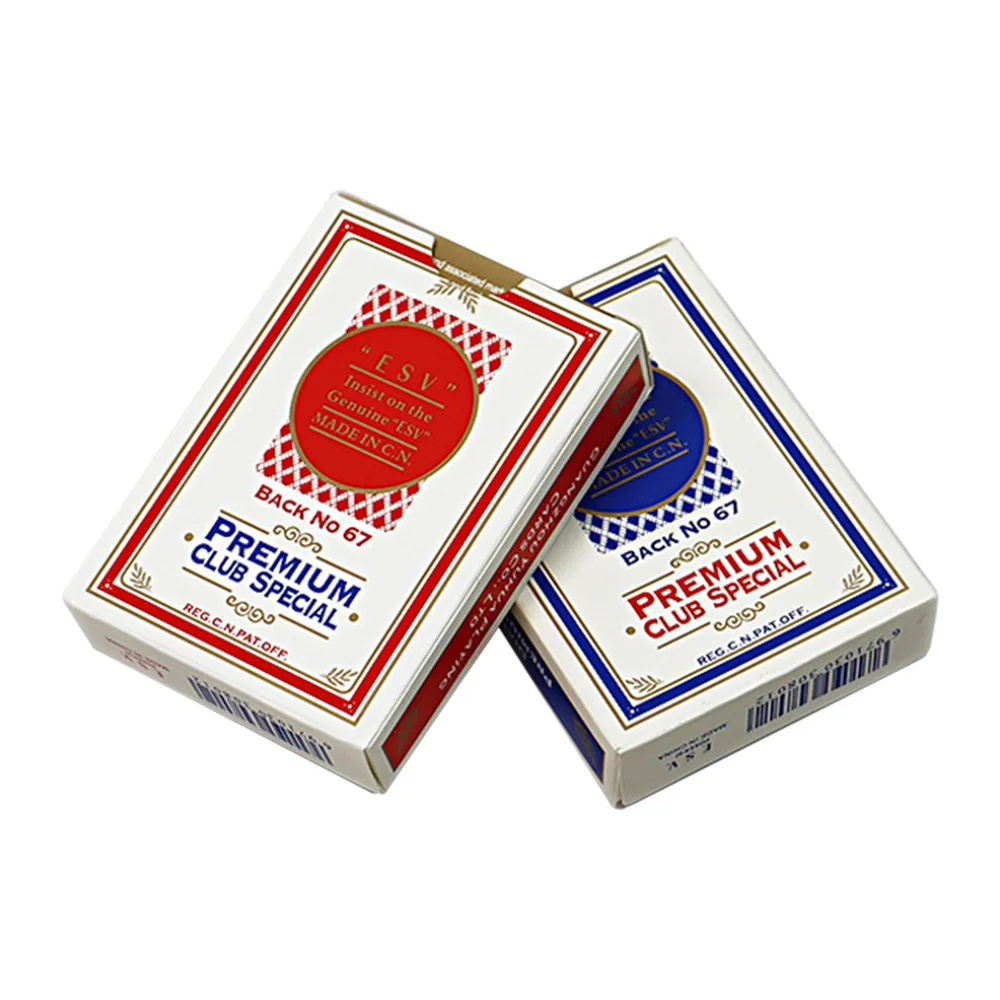 China Factory Price Waterproof Poker with Box Plastic Poker Cards Other Game Accessories Party Playing collectible cards