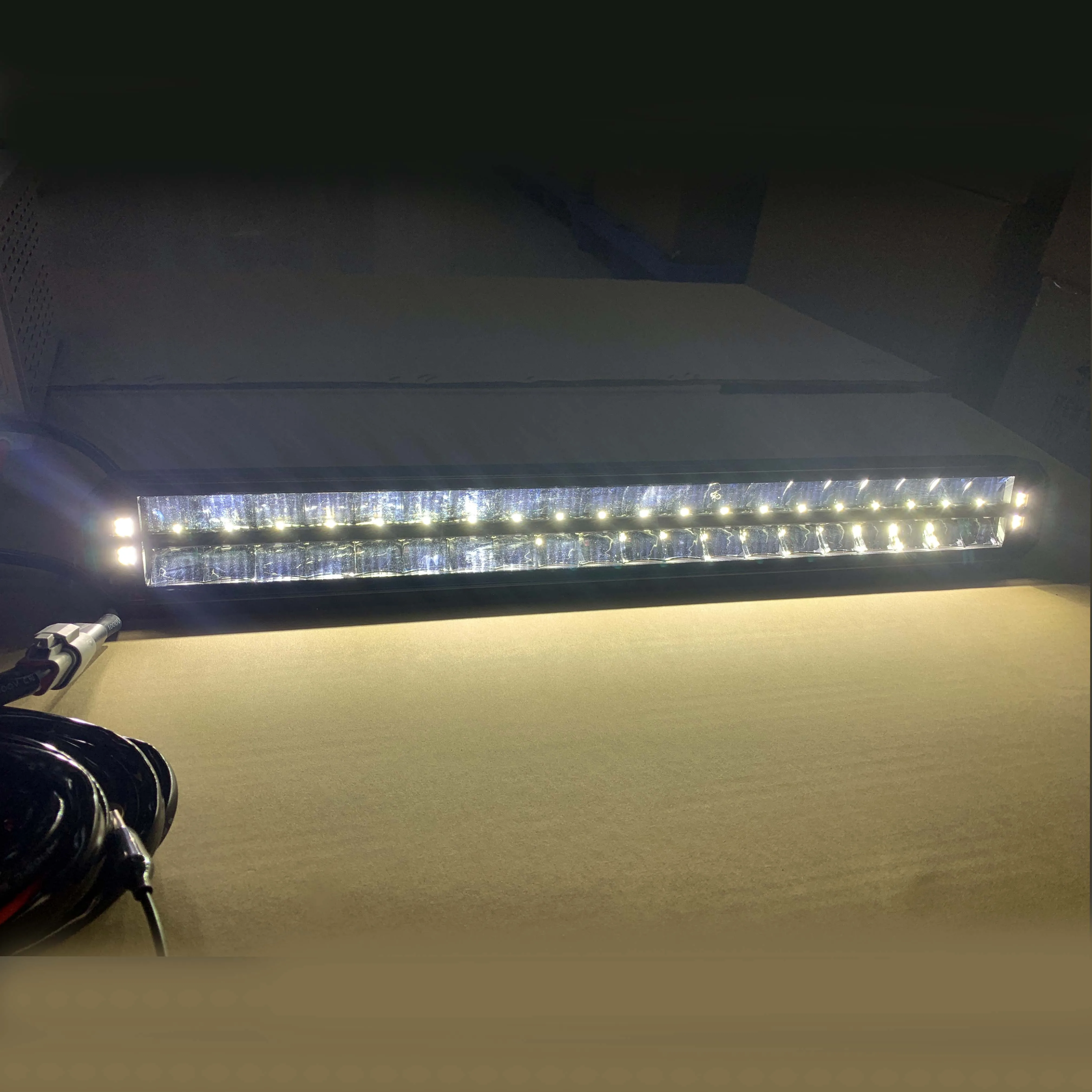 Lifetime Warranty LED Light Bars Off Road High Power ATV UTV Truck LED Bar 6D Spot Combo Beam Double Row Car LED Light Bars