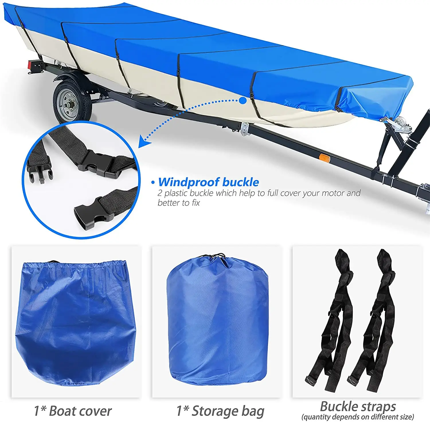 Heavy Duty Waterproof And Uv Proof Boat Cover 600d Oxford Cloth Boat Cover Machine General Yacht Cover