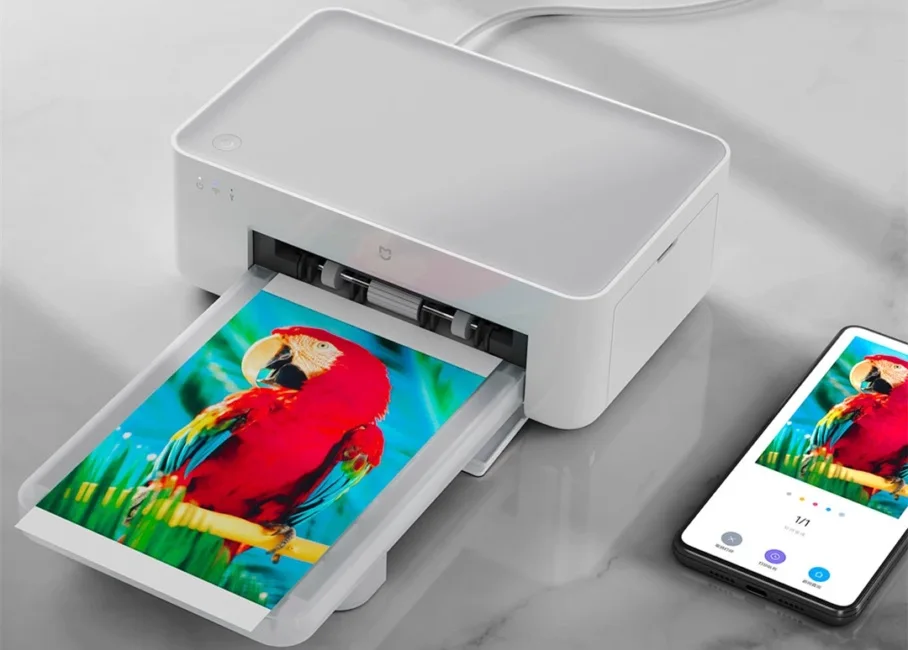 Digital Smartphone Mobile Mini Portable xiao mi Mijia Photo Printer Machine Wireless blue-tooth photo color printer