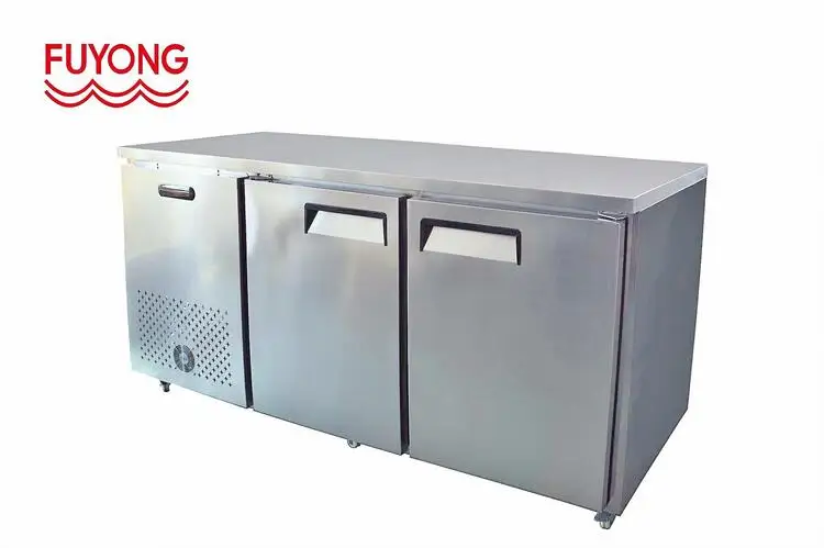 Fuyong Commercial Beer Dispenser Machine With Beer Column Stainless Steel Beer Kegerator For Restaurant