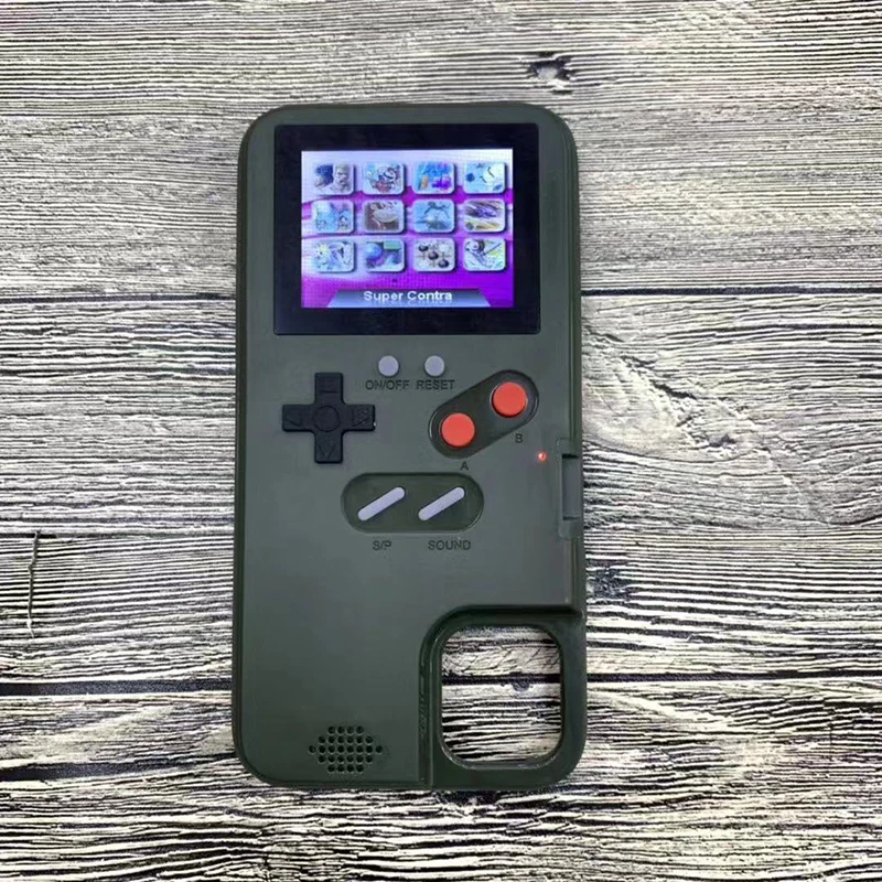 
Full color display Game phone cases chargeable smartphone case gameboy phone case for iphone 11 