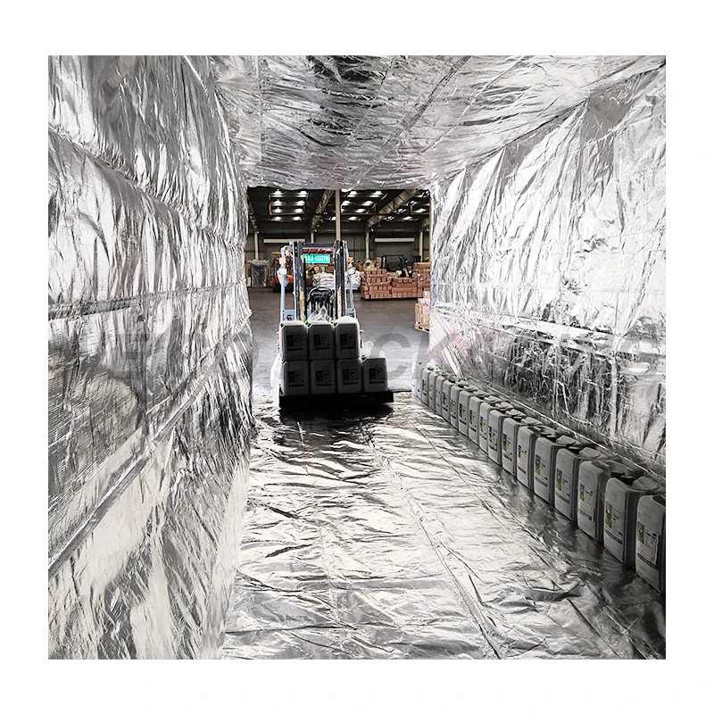 CTL packaging Aluminum foil bag insulation foil woven for container thermal container liner